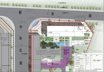 江西省自然资源厅 古镇天御装配式精品酒店建设工程规划许可批后公示牌